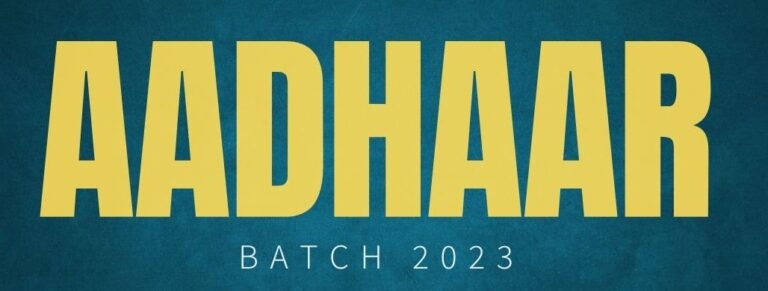 Aadhaar 1 free online course