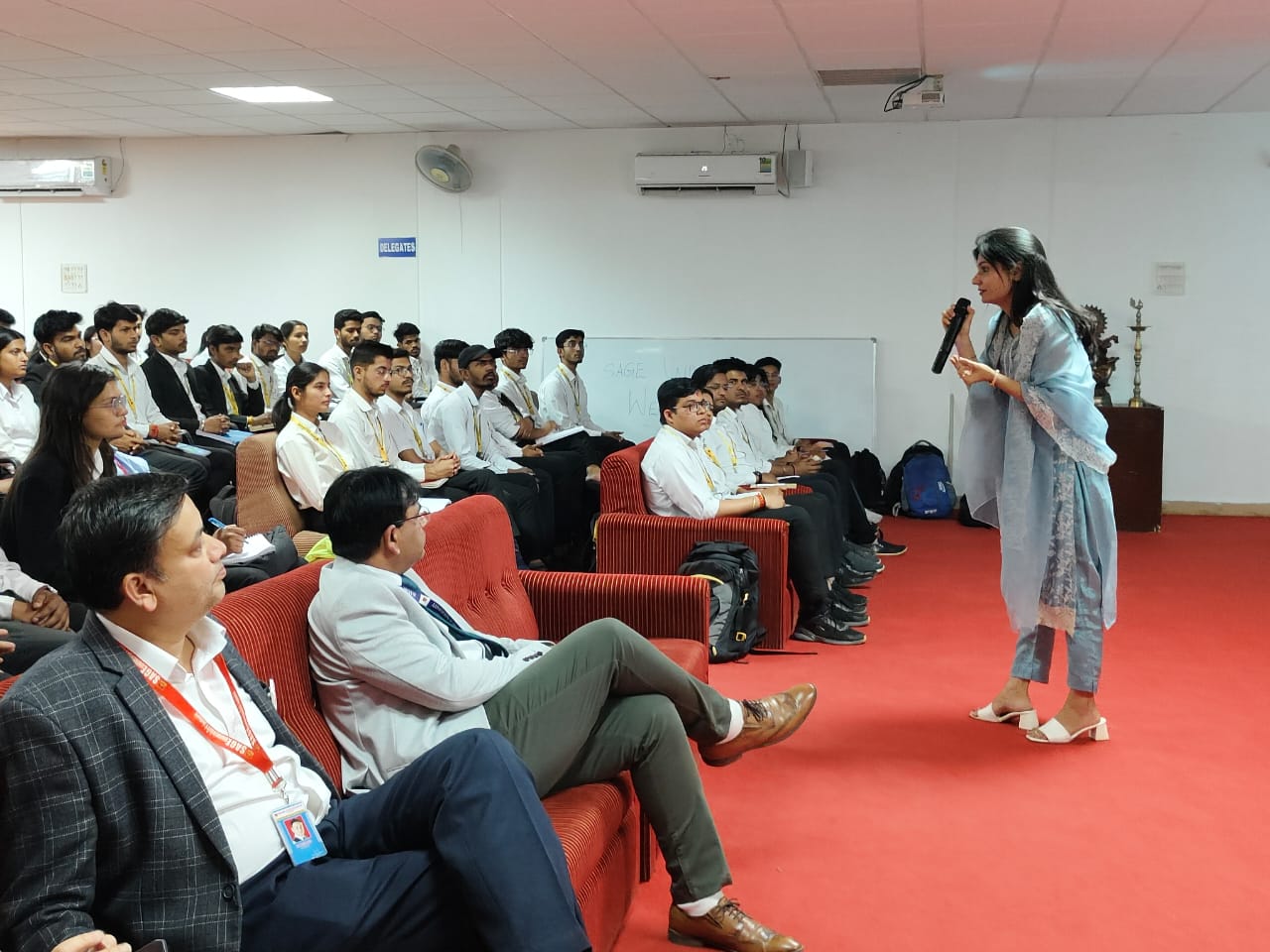 Campus Placement Training Program 12 Campus placement training program kickoff for a full batch of students