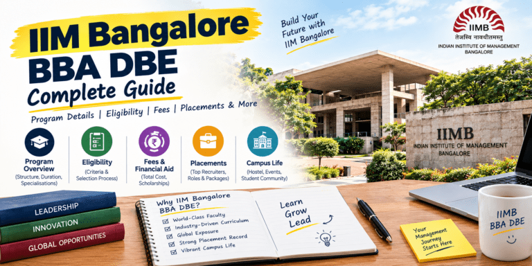 IIM Bangalore BBA DBE